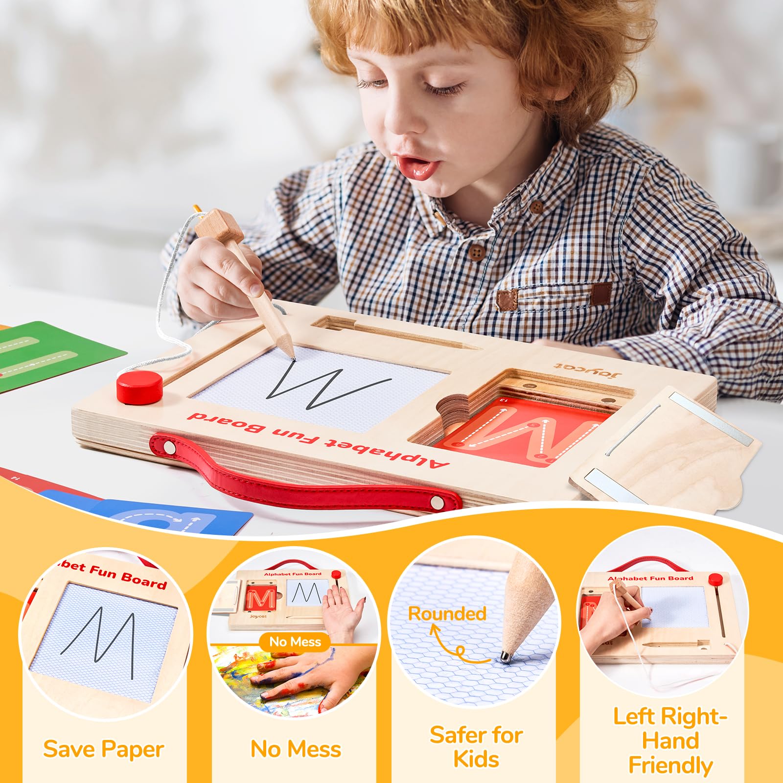 JoyCat number cards 10 for number writing practice