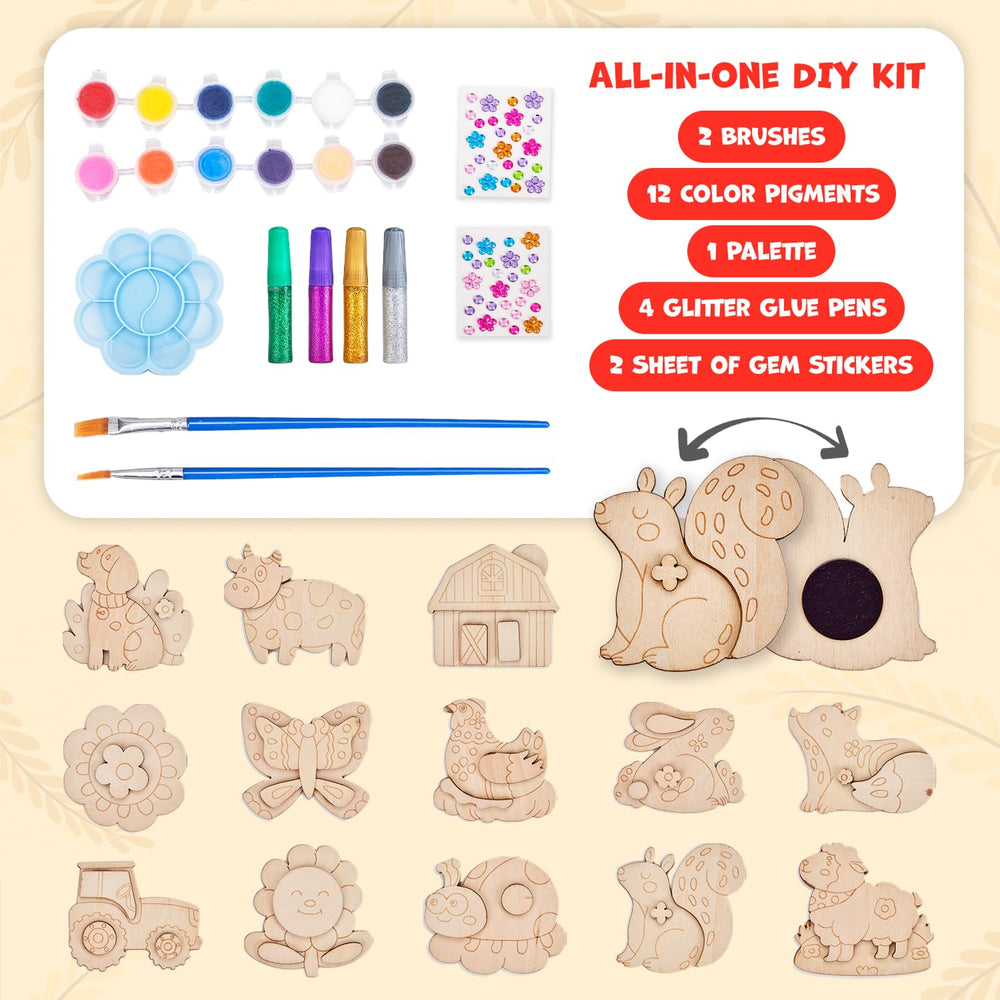 JoyCat paint brushes – two brushes for smooth, precise painting