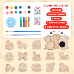 JoyCat paint brushes – two brushes for smooth, precise painting