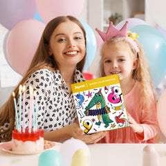 JoyCat pages sized 8.26 by 6.88 inches ideal for kids
