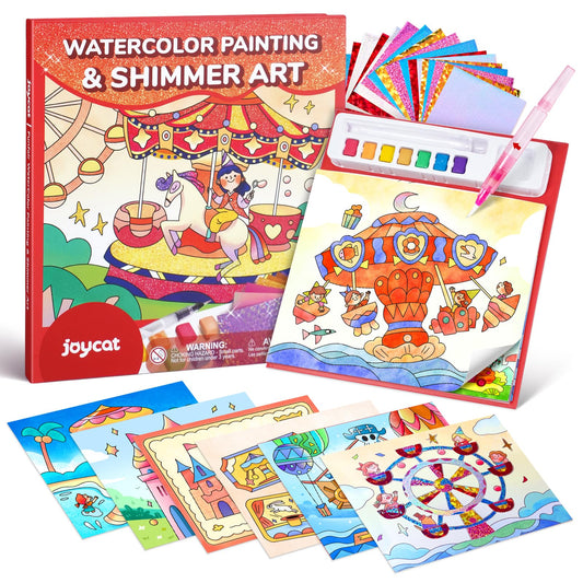 JoyCat Paint with Water cover featuring vibrant colors and kid friendly design for creative play.