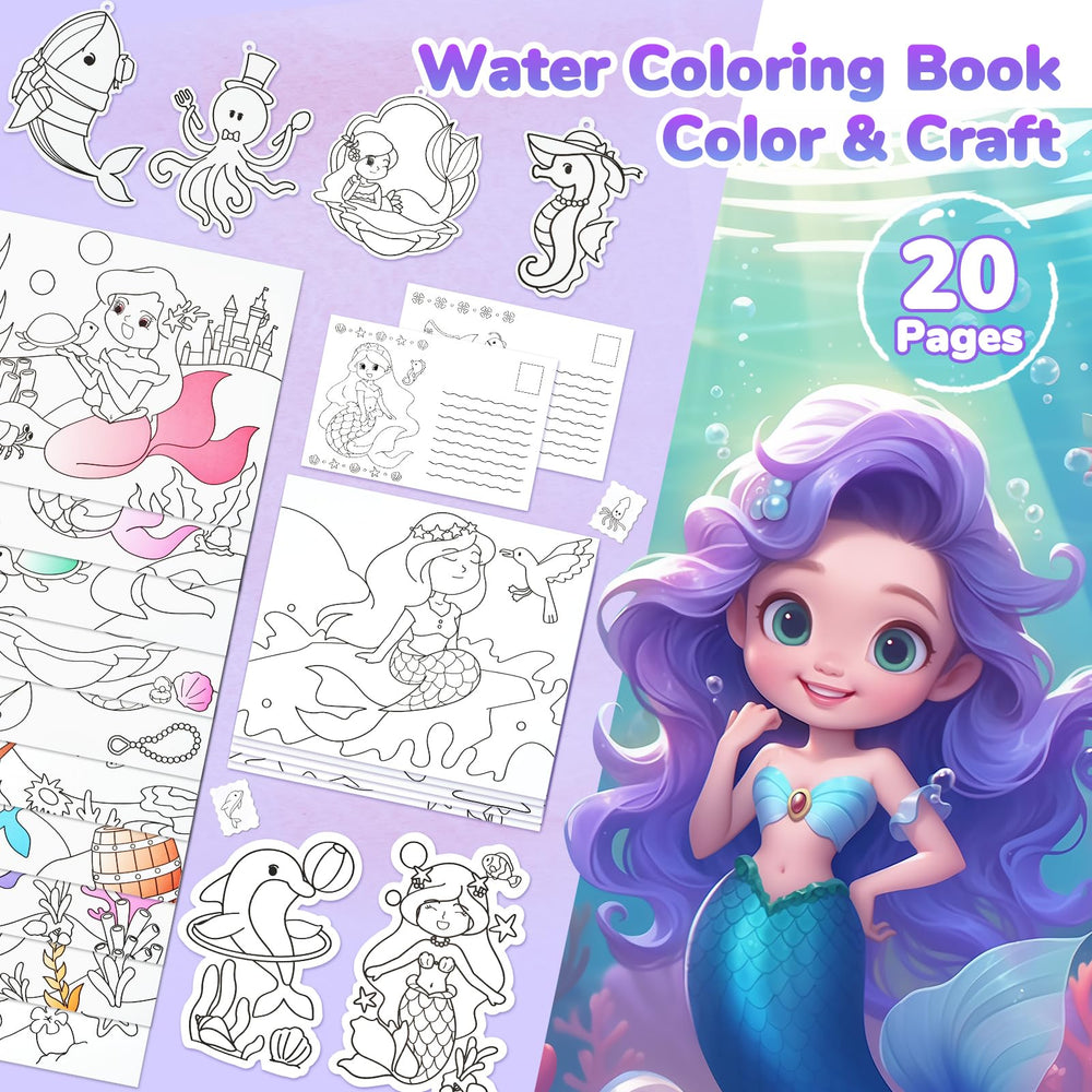 JoyCat paint-with-water set for kids; mess-free art on the go.