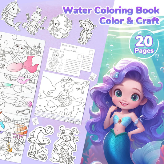 JoyCat paint-with-water set for kids; mess-free art on the go.