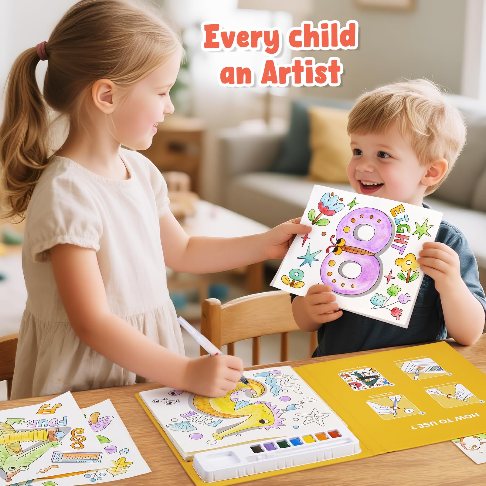 JoyCat travel-friendly set makes art on the go a simple joy.