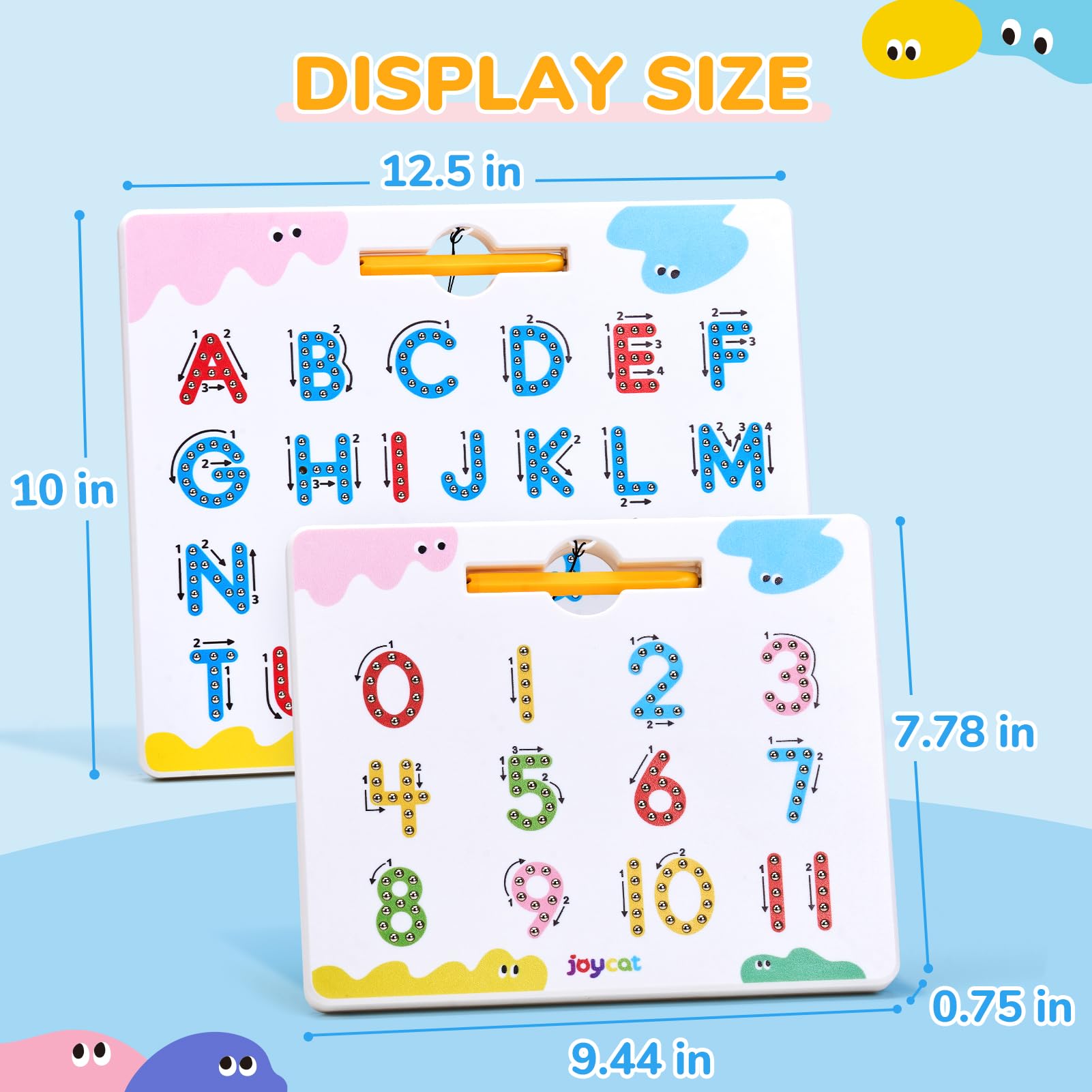 joycat compact portable tracing board ideal for home, travel, and on-the-go learning