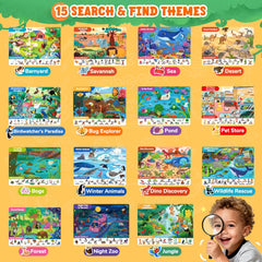 JoyCat Undersea Adventure mats encourage attention to detail on flights or car journeys