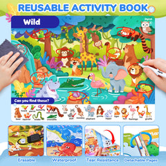 JoyCat Seek & Find Game Book, Outer Space Adventure: sparks curiosity on road trips