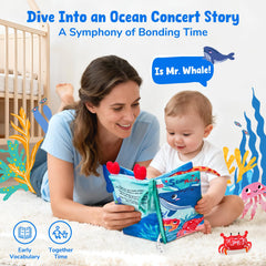 JoyCat Smooth Whale Fins invite soft touches on a coastal playset.