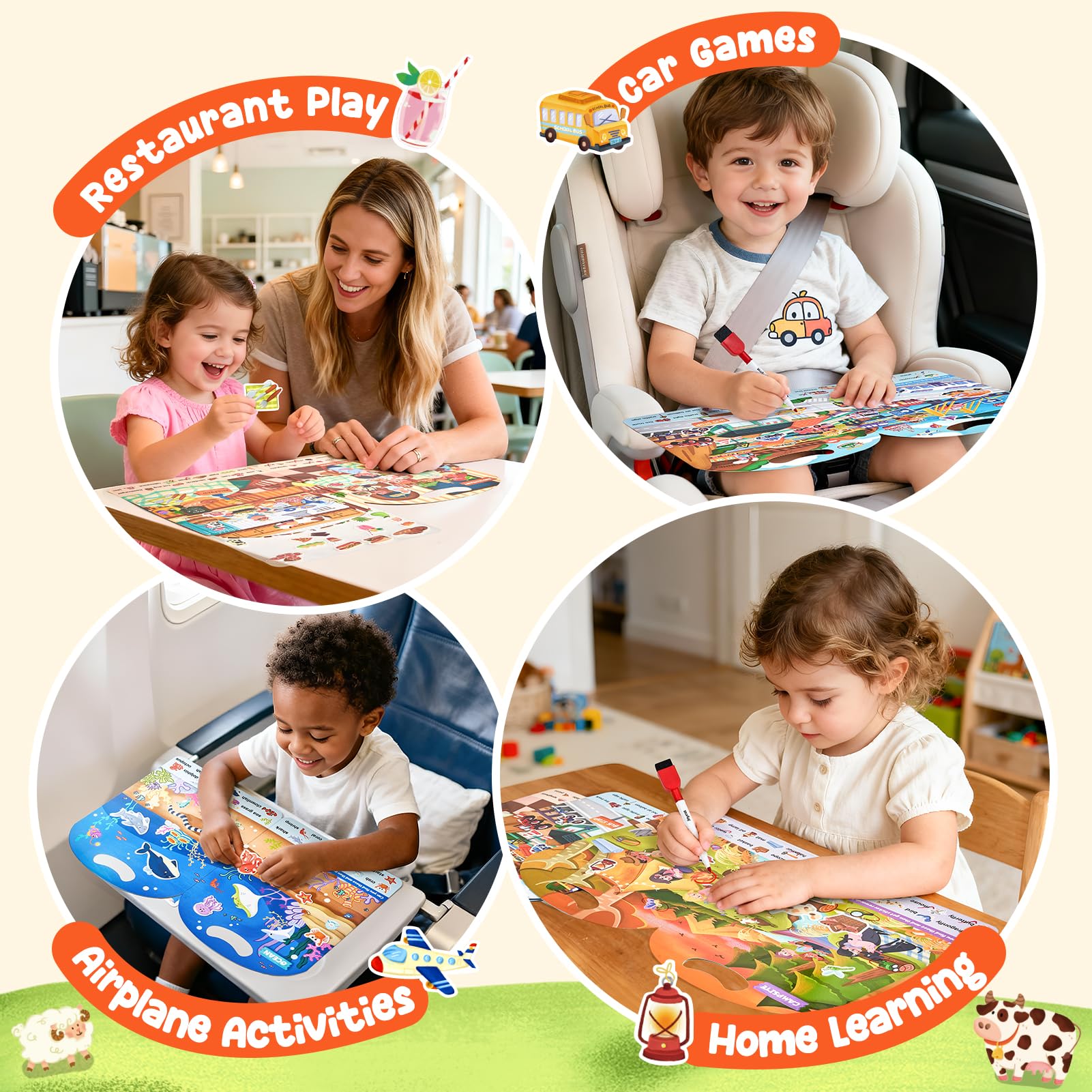 JoyCat Campsite theme stickers fuel outdoor storytelling