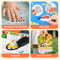 JoyCat Restaurant theme stickers inspire pretend dining adventures