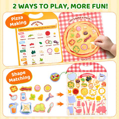 JoyCat sticker book travel-compact handle enables quiet, screen-free activity during trips.