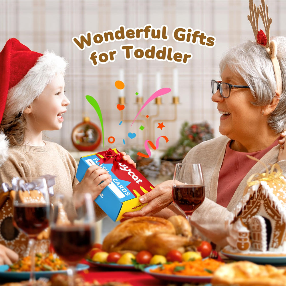 JoyCat Talking Flash Cards gift-ready box makes a thoughtful educational present.