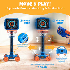 JoyCat target-dart-blaster showing safe darts for indoor fun and skill-building