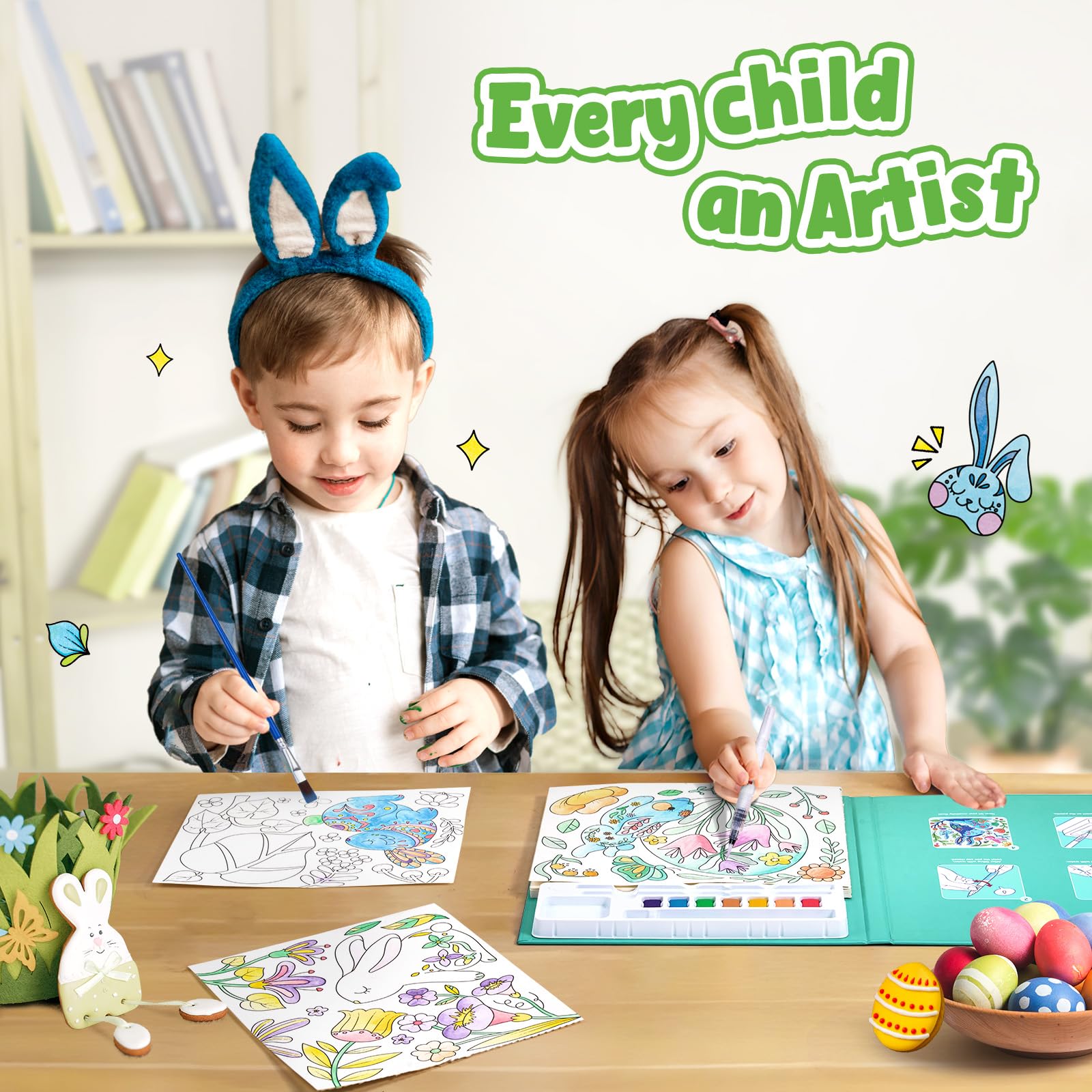JoyCat tear-out pages offer mess-free sharing and display.