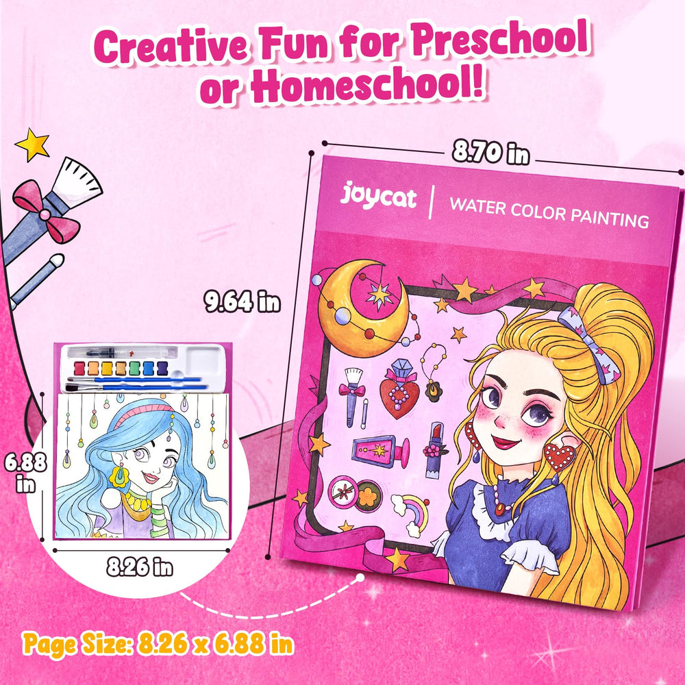JoyCat tear-out pages allow easy sharing and display of artworks.