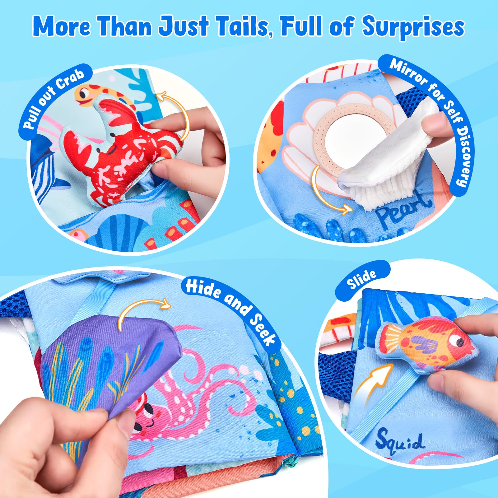 JoyCat Textures Tactile Variety offers over 10 surfaces for sensory exploration.