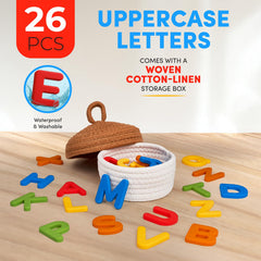 JoyCat toddler-friendly letters sized for easy grasp and exploration