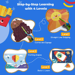 JoyCat level 3 folding and pasting for dexterity development