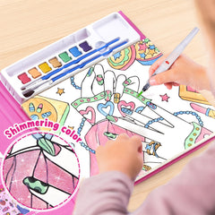 JoyCat travel-friendly packaging makes art time on the go easy.