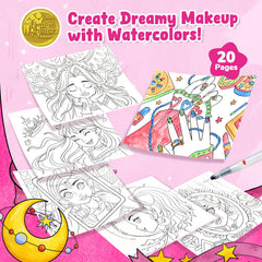 JoyCat watercolor paint set for kids with vibrant, washable colors.
