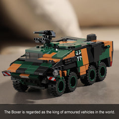JOYCOLI Stryker with rifle cannon and rugged tires for action-packed play