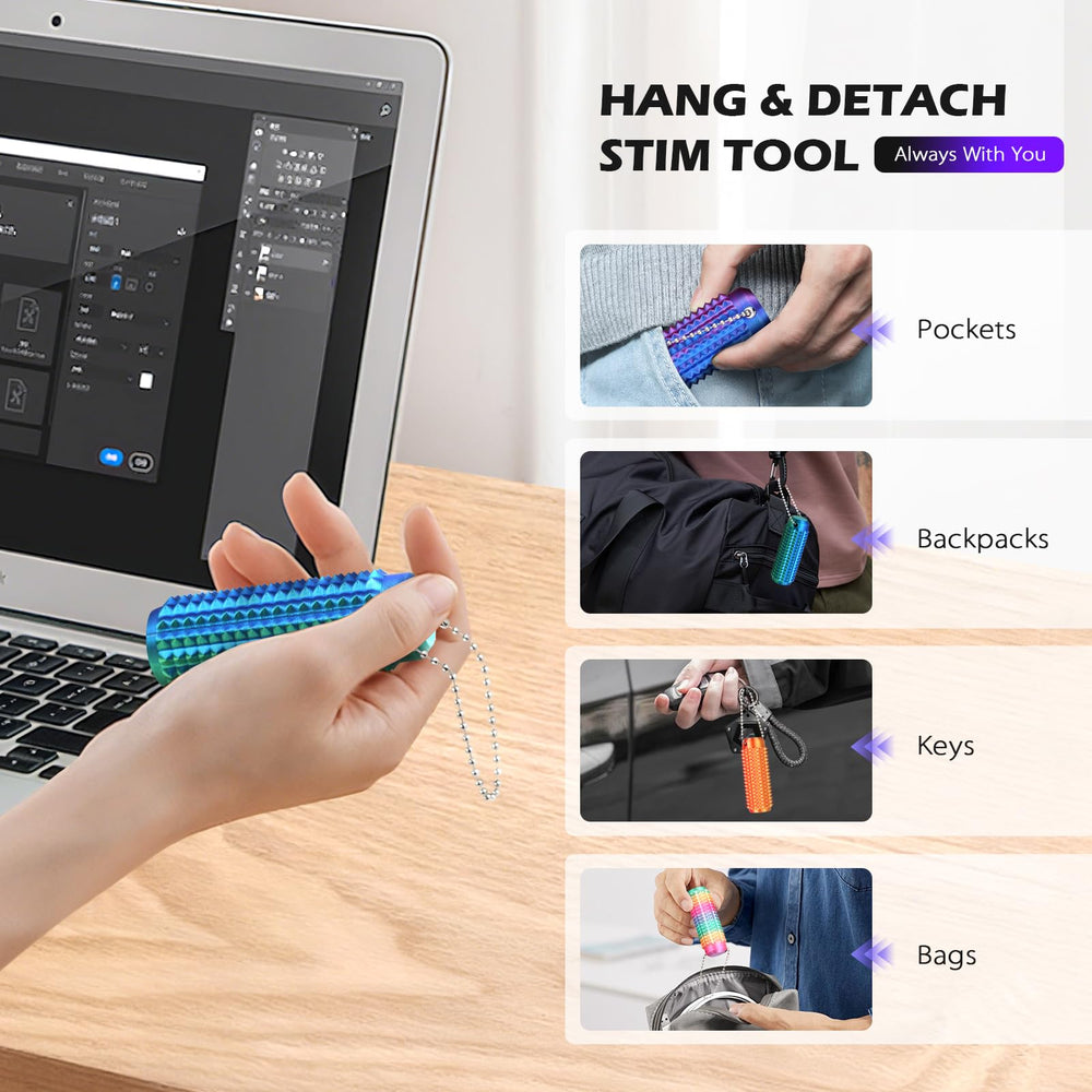 Joyddo Little Ouchies keychain design keeps your focus tool handy