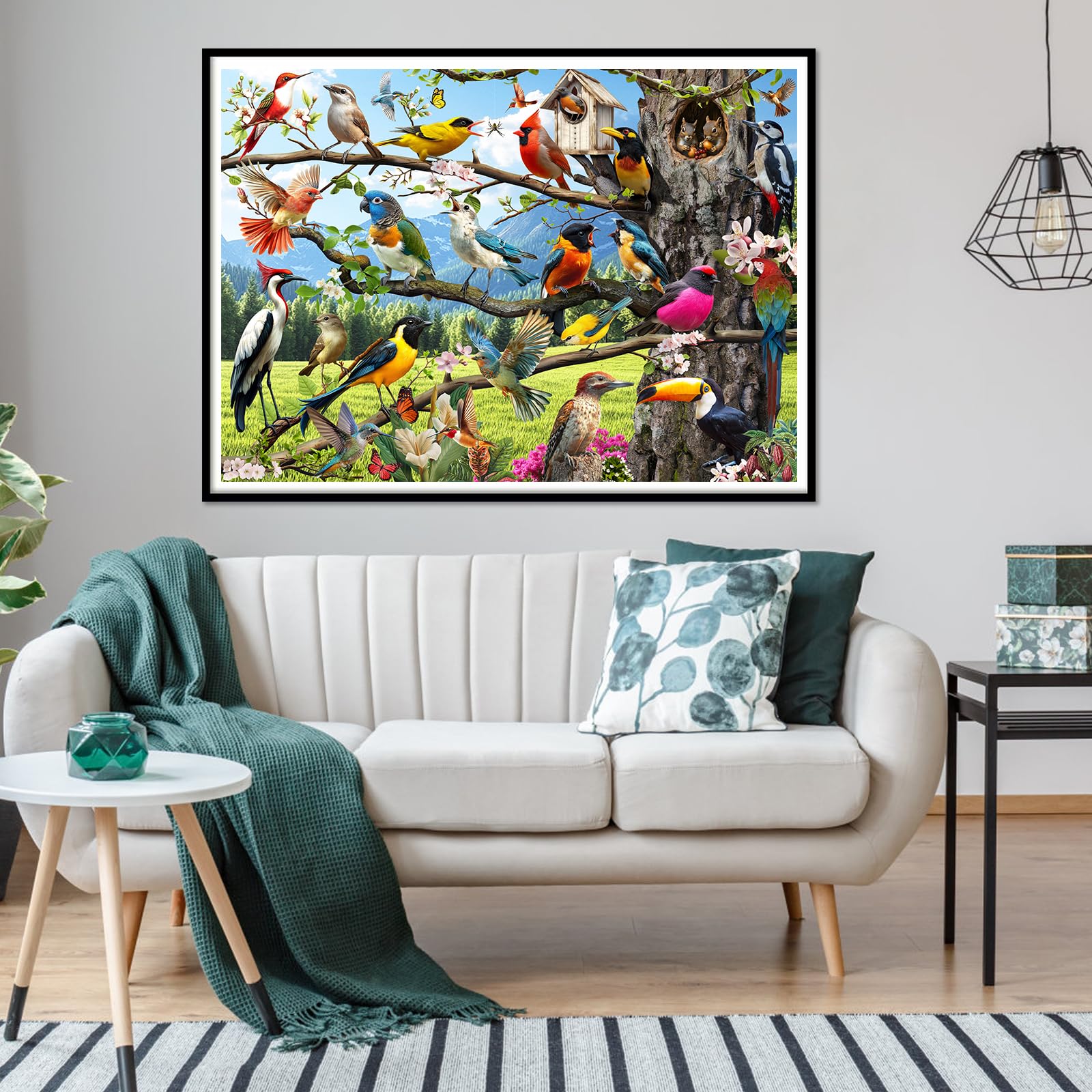 Includes full-size poster for easy reference during assembly.