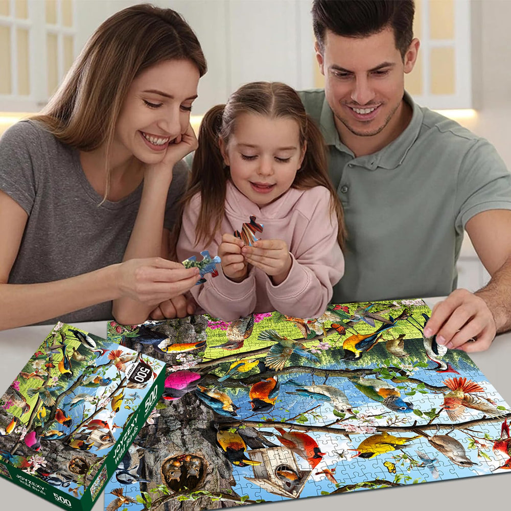 Precision-cut shapes ensure seamless fit across all 500 pieces.