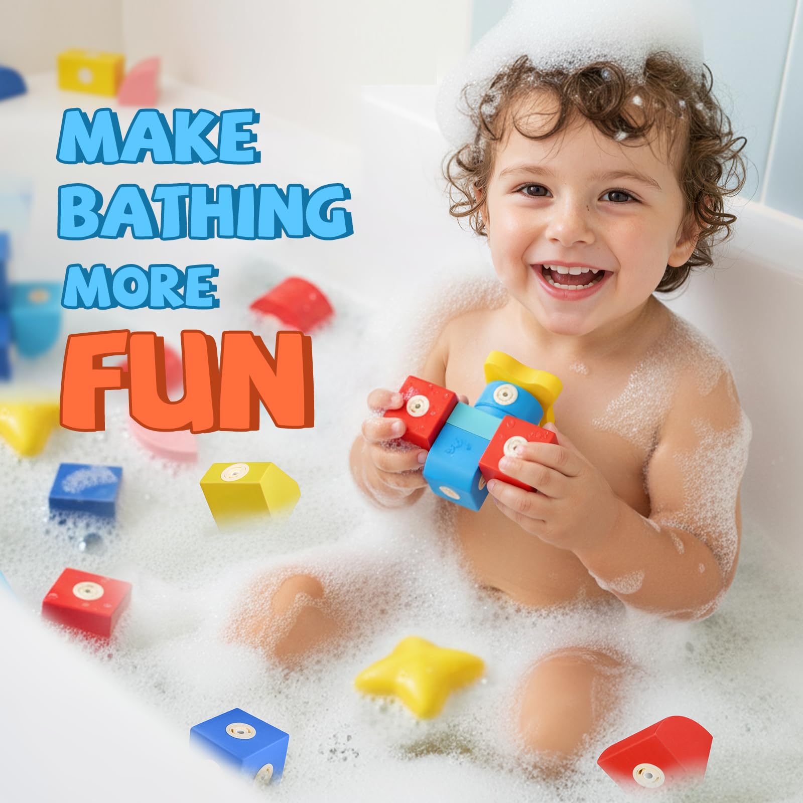 Joyfresh safety magnets sealed in foam prevent parts from loosening.