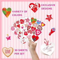 Joyful Start self-adhesive stickers re-sticking on smooth surfaces