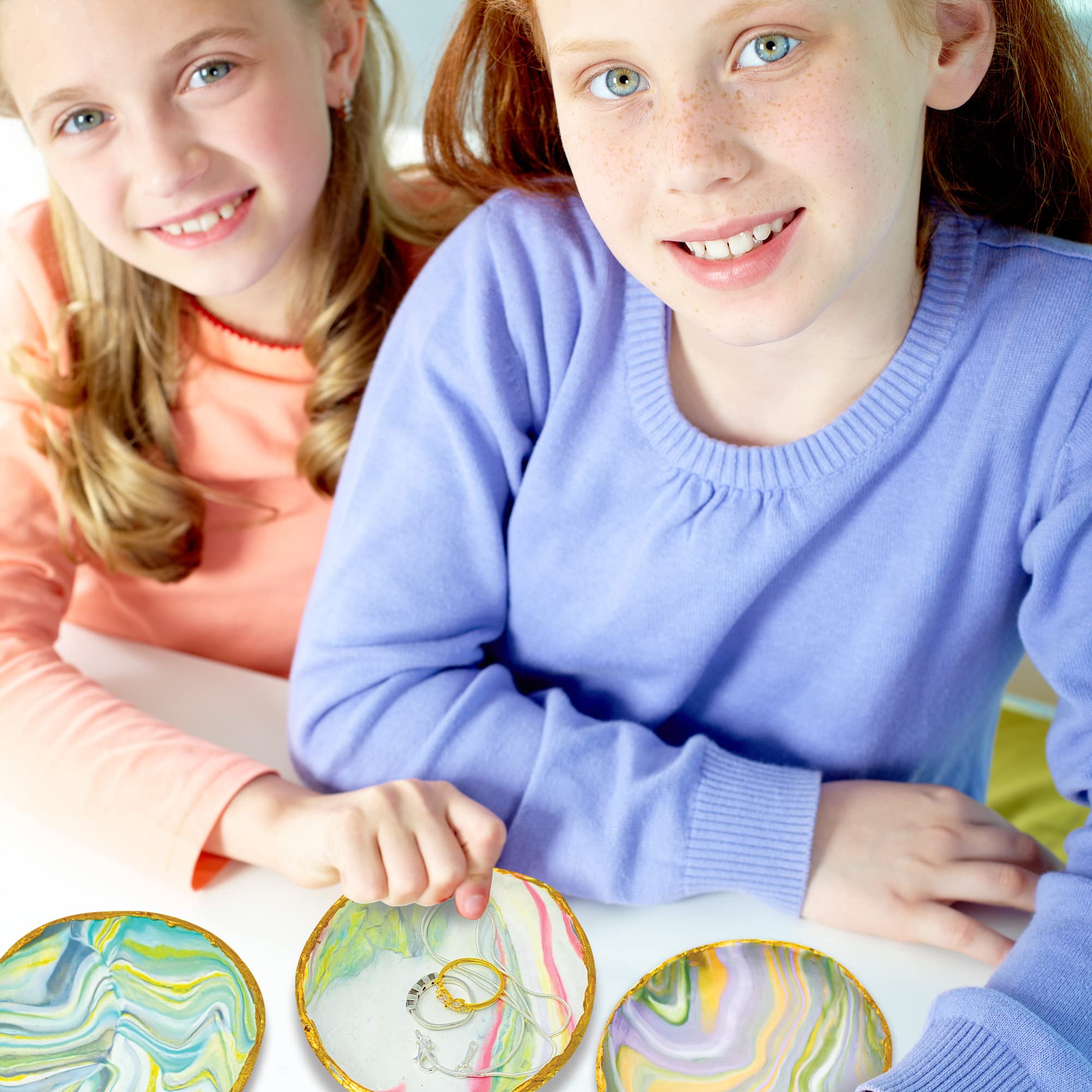 JOiFULi finished bowls display ideas and potential gift options for Young crafters