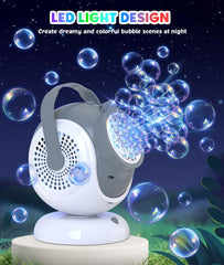 Joyfuture bubble machine in gift-ready packaging for celebrations