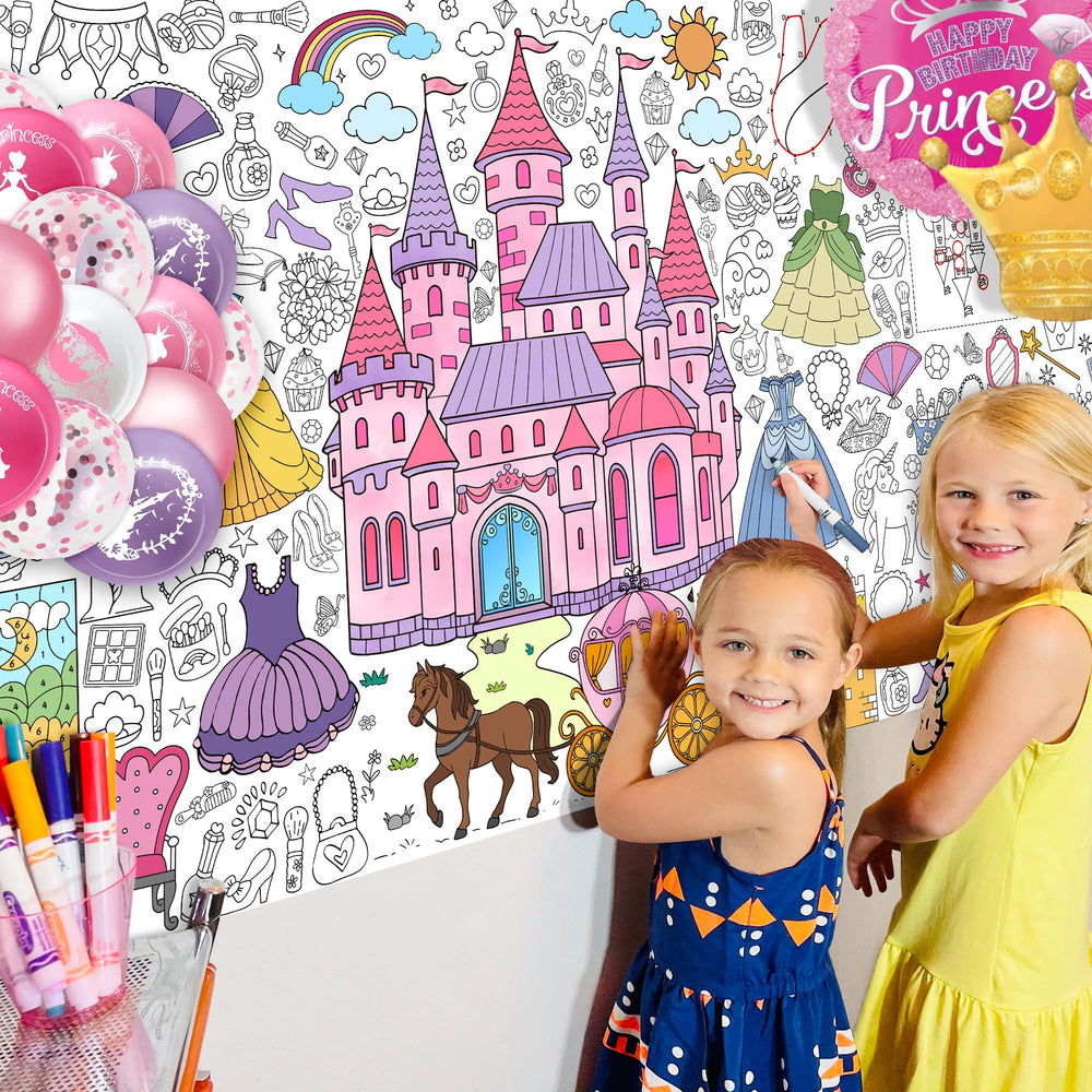 JOYGATHER waterproof material resists ink bleed for clean coloring surfaces.