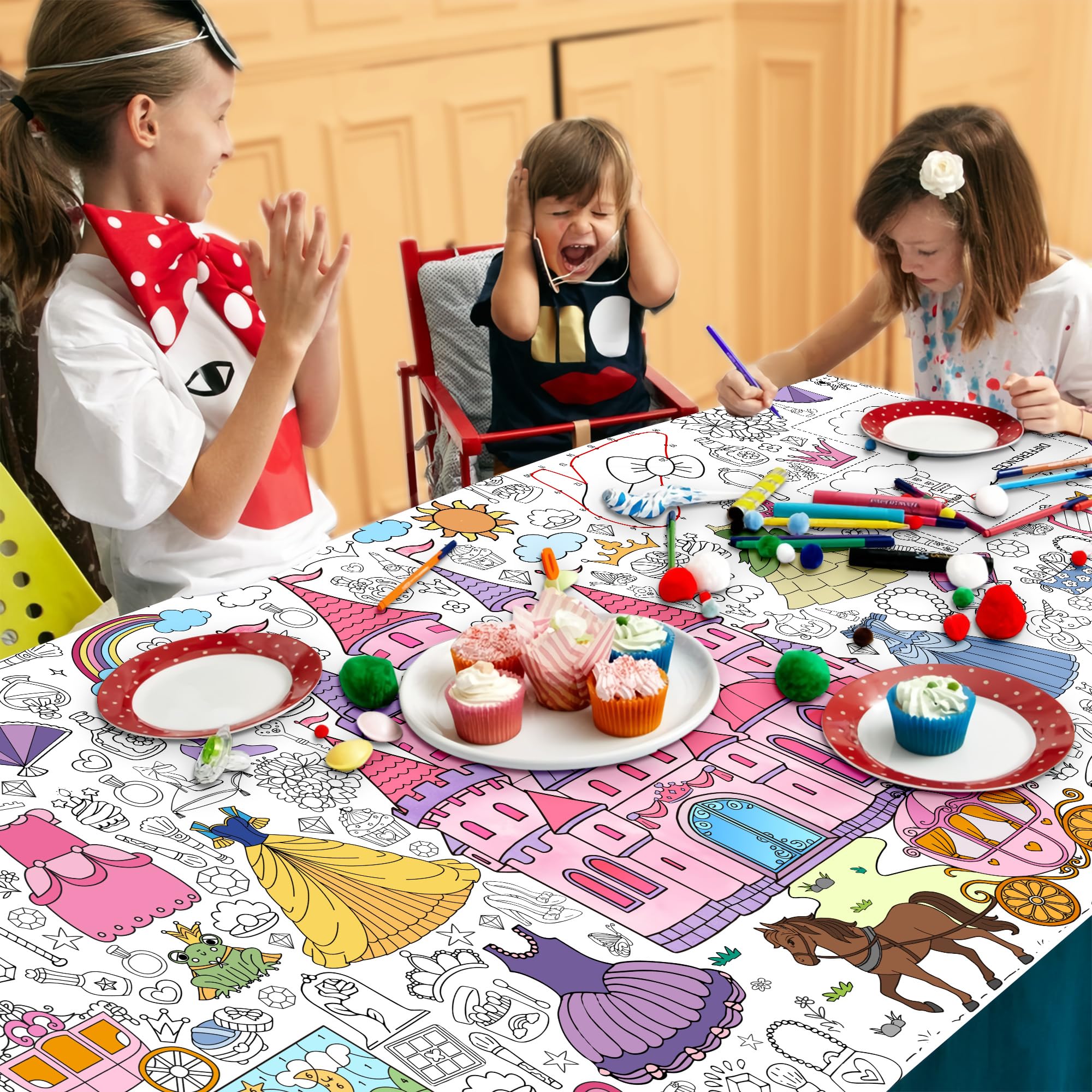 JOYGATHER princess decor ideal for birthdays, classrooms, and festive celebrations.