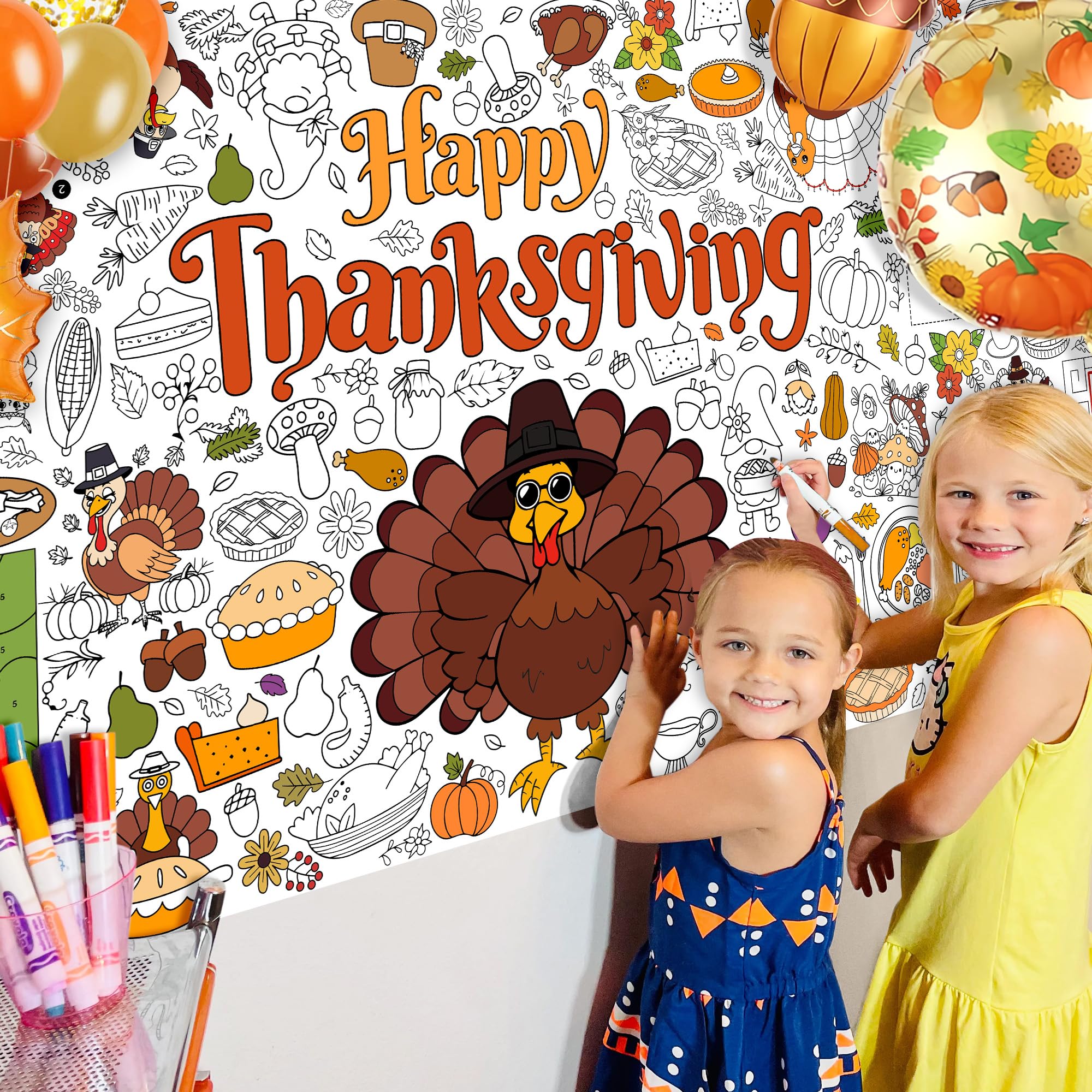 JOYGATHER party-games-decoration doubles as a festive centerpiece