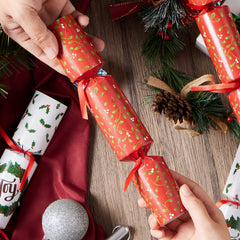 JOYIN 10-pack Christmas party favors help create a cohesive tablescape