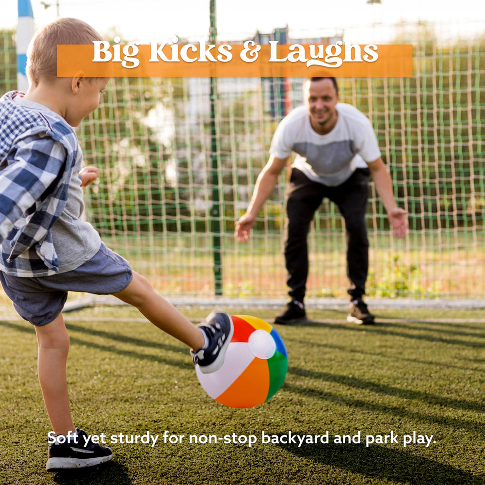 JOYIN inflatable beach balls for poolside games and outdoor use