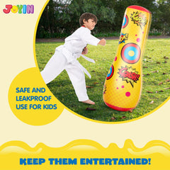 JOYIN 2-pack inflatable bopper 47in durable PVC construction for rough play