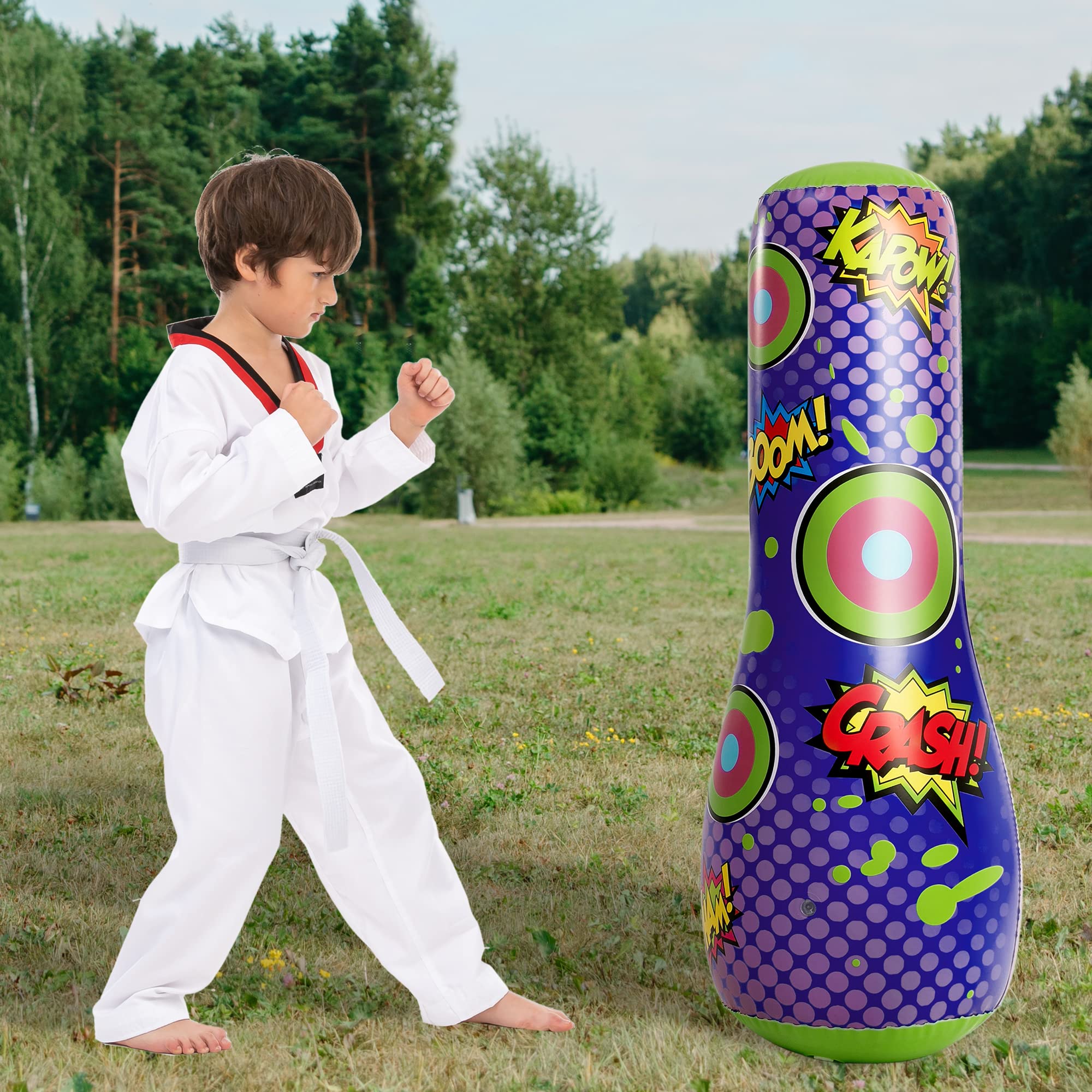 JOYIN 2-pack inflatable bopper 47in ideal party gift and decor
