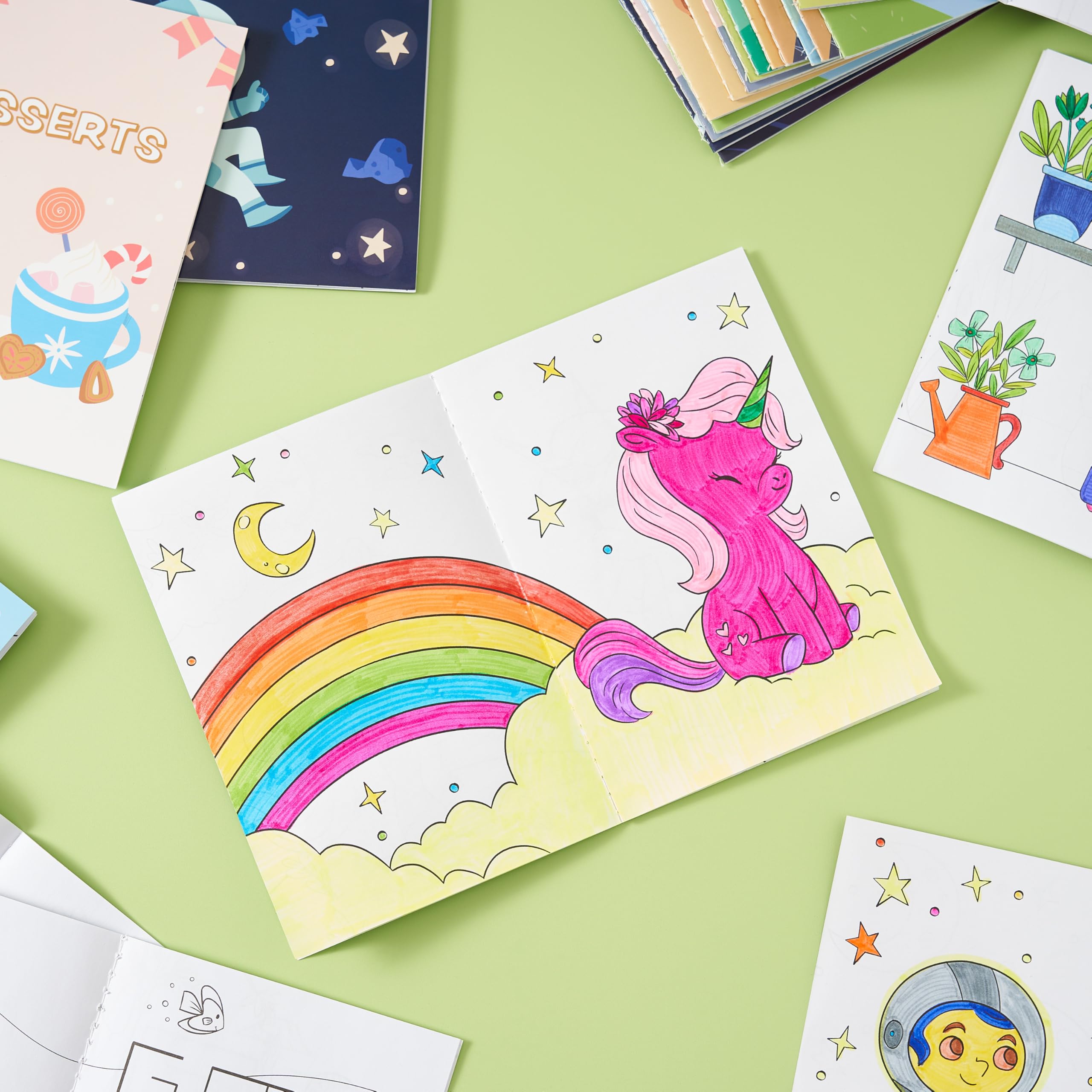 JOYIN 24-pack travel-friendly coloring books for trips and outings