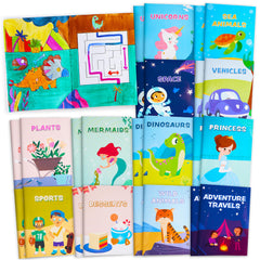 JOYIN 24-pack coloring books with unicorns for travel entertainment and classroom rewards