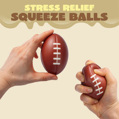 JOYIN 3.25 x 2.25 inch foam footballs ideal for gift bags and prizes.