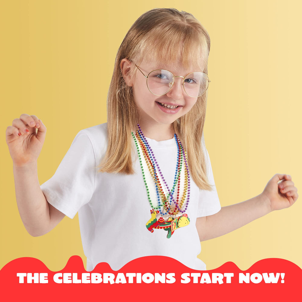 JOYIN 32-inch bead necklaces suitable for kids and adults