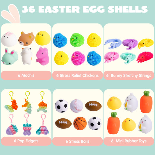 JOYIN stress relief chickens in eggs for playful desk use.
