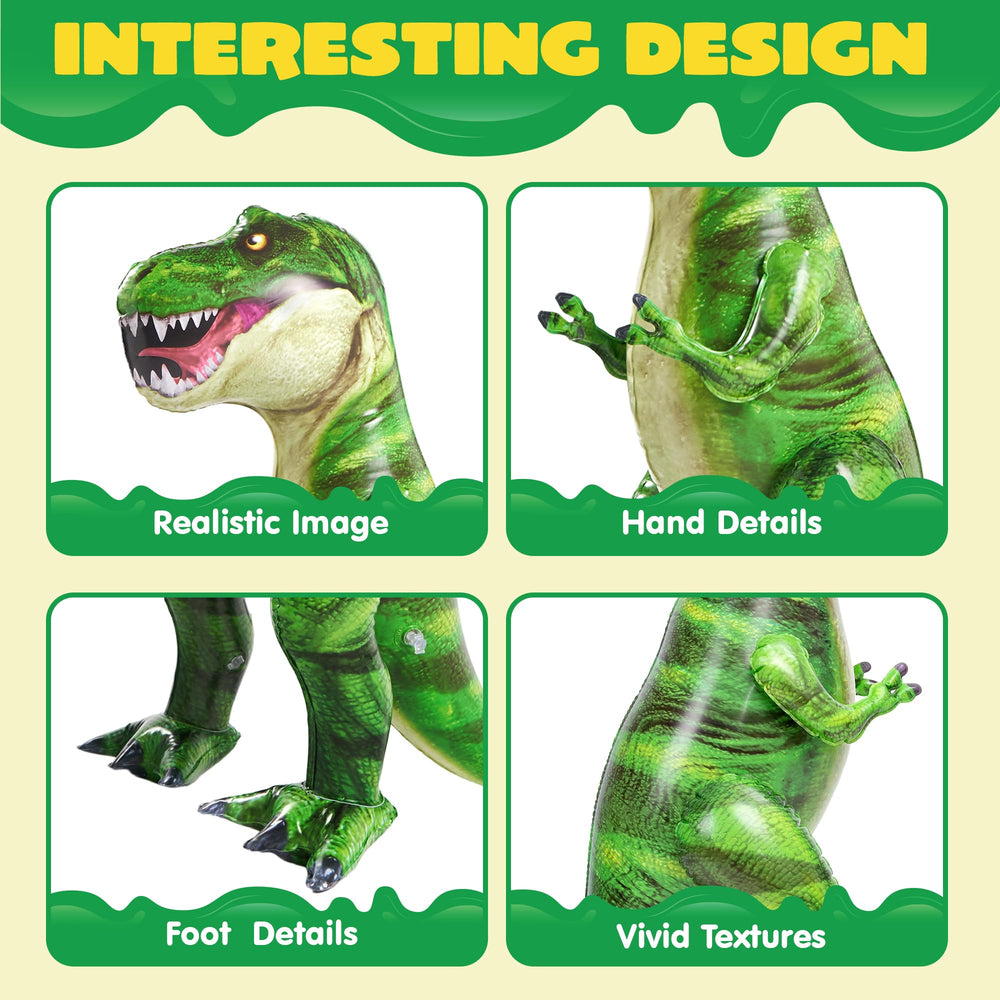 JOYIN 37” T-Rex inflatable front view showing size and impact for events