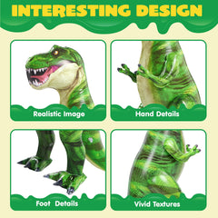 JOYIN 37” T-Rex inflatable front view showing size and impact for events