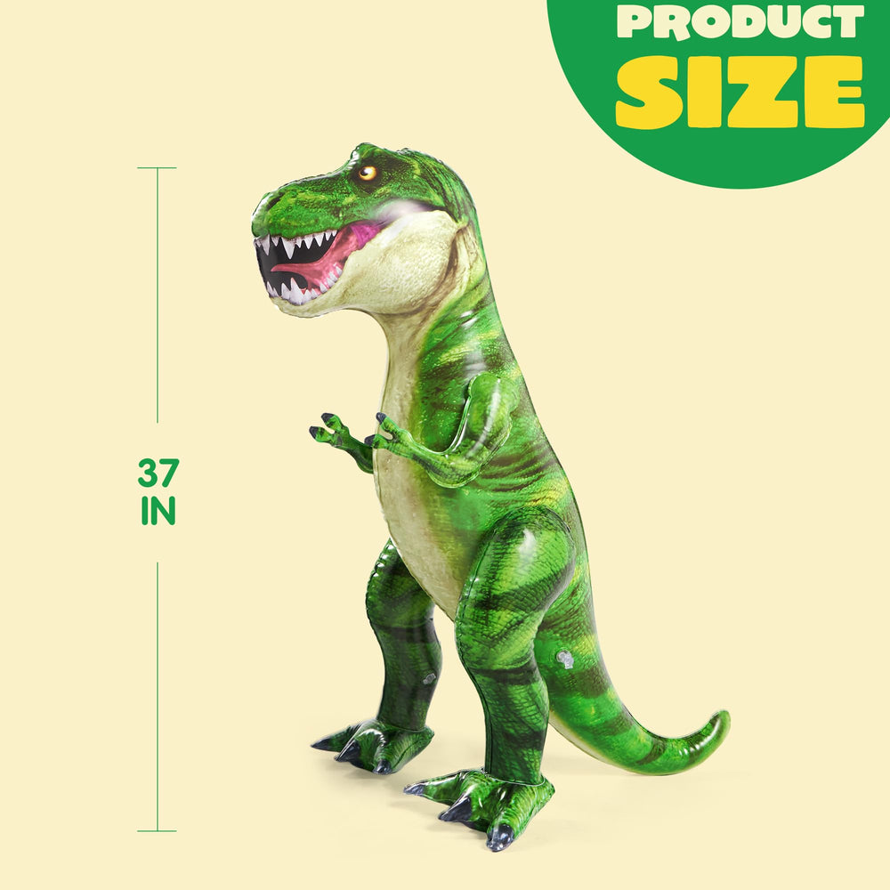 JOYIN 37” T-Rex inflatable setup with pump for quick, self-standing display