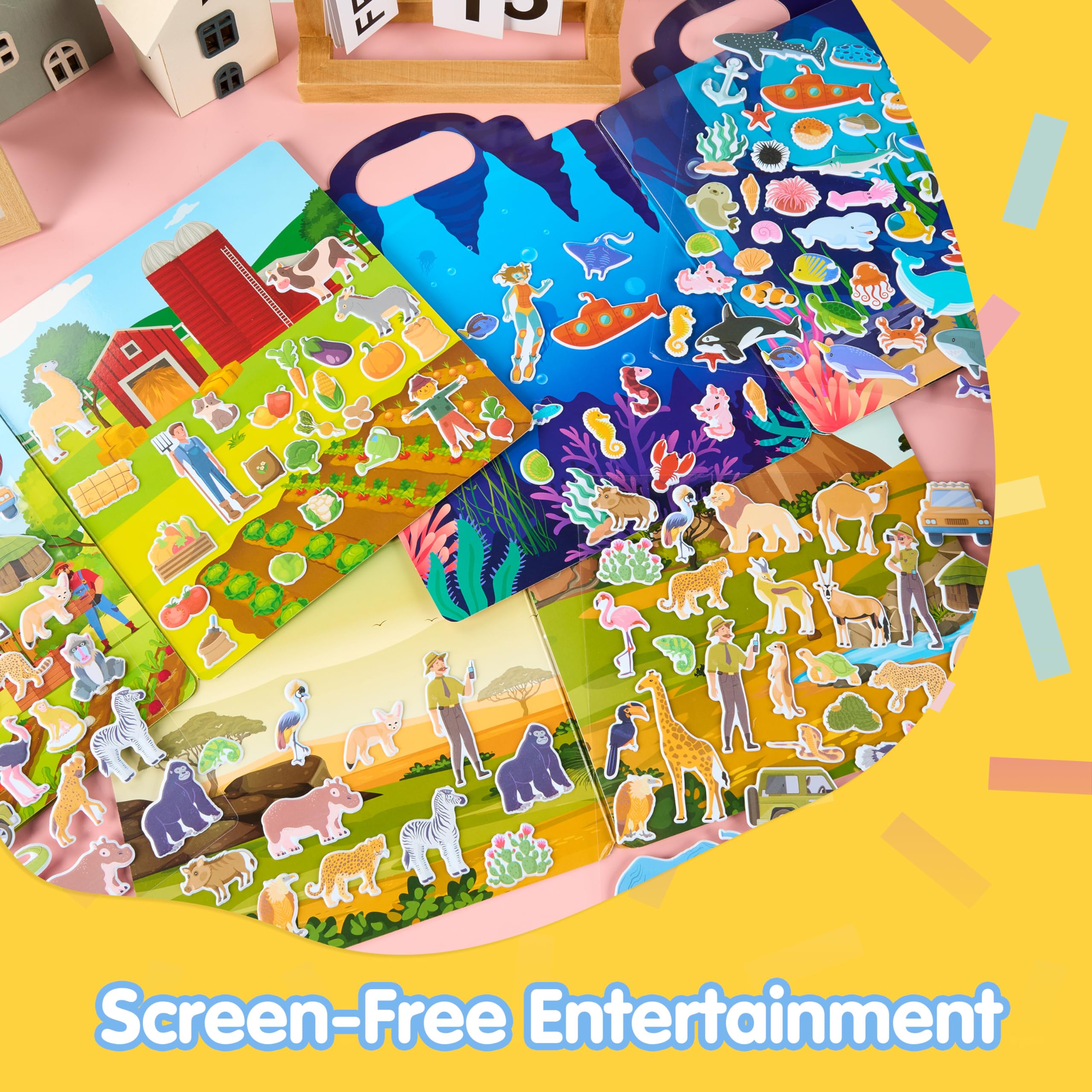 JOYIN 3D textured stickers close-up to boost finger strength and coordination
