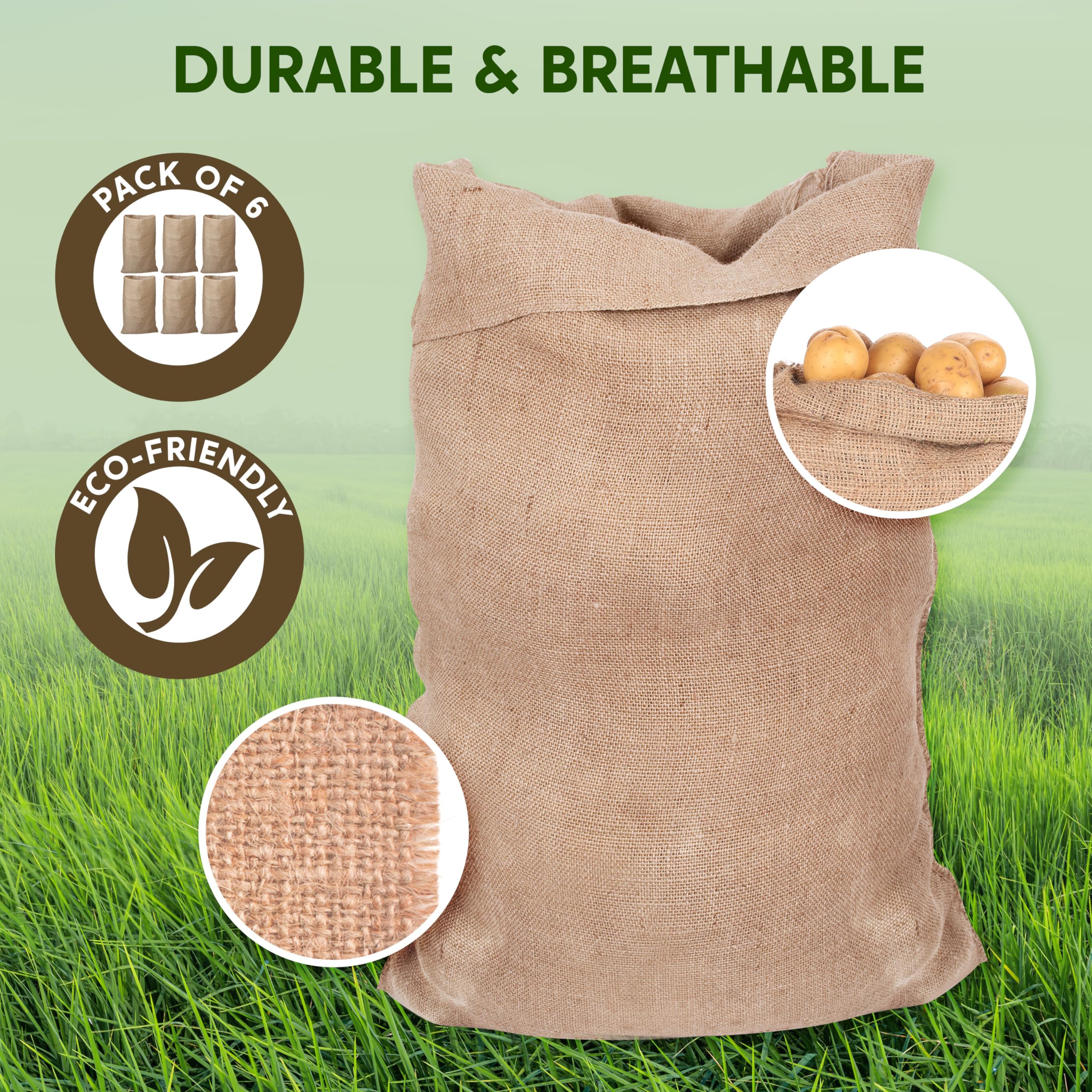 JOYIN 6-pack outdoor sack game sets ideal for Easter events and picnics.