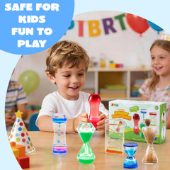 JOYIN blue-pink liquid motion cube engages visual motion for focus.